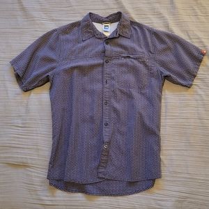 The North Face Plaid Button Down short sleeve